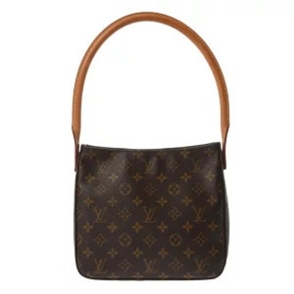 Louis Vuitton Monogram Looping Brown Canvas Shoulder Bag
